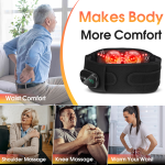 Waist Massager Supplier - Cordless Red Light Infrared Therapy