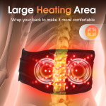 Waist Massager Supplier - Cordless Red Light Infrared Therapy