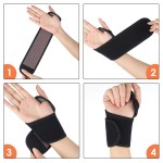 Magnetic Wristband Supplier - Tourmaline Self-Heating Sports Protection