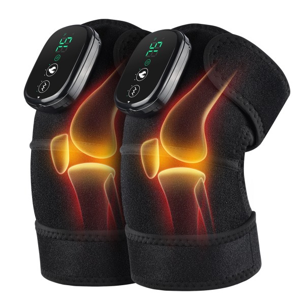 Knee Massager Supplier - 5000MAH Rechargeable Vibration Therapy