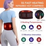 Back Massager Belt Manufacturer - Heating Vibration Red Light