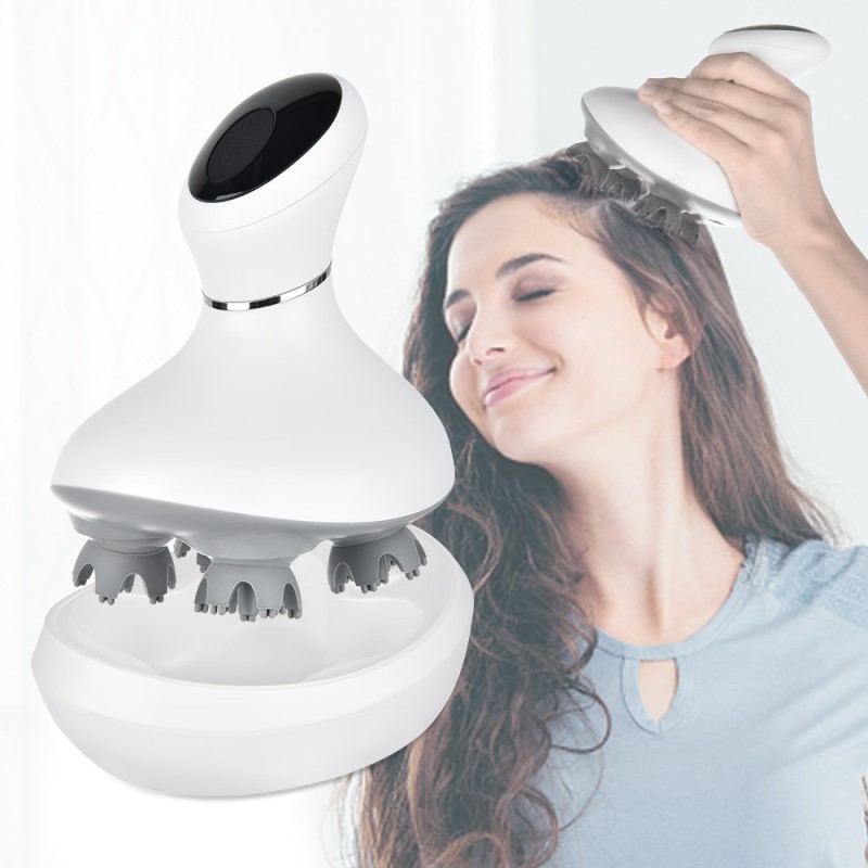 Scalp Massage Device Supplier - Portable Cordless Vibration Relax