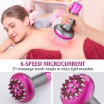 Microcurrent Massager Manufacturer - Vibration Heating Therapy Brush