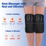 Knee Massager Supplier - 5000MAH Rechargeable Vibration Therapy