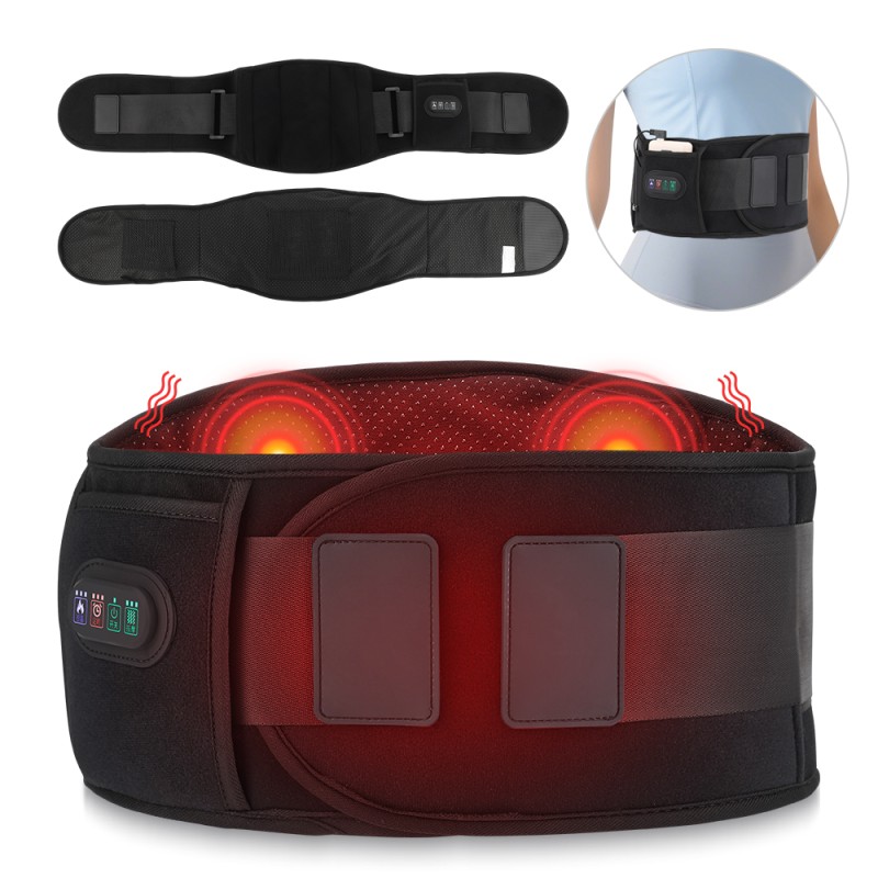 Back Massager Belt Manufacturer - Heating Vibration Red Light