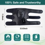 Electric Knee Massager Factory - Rechargeable Leather Vibration