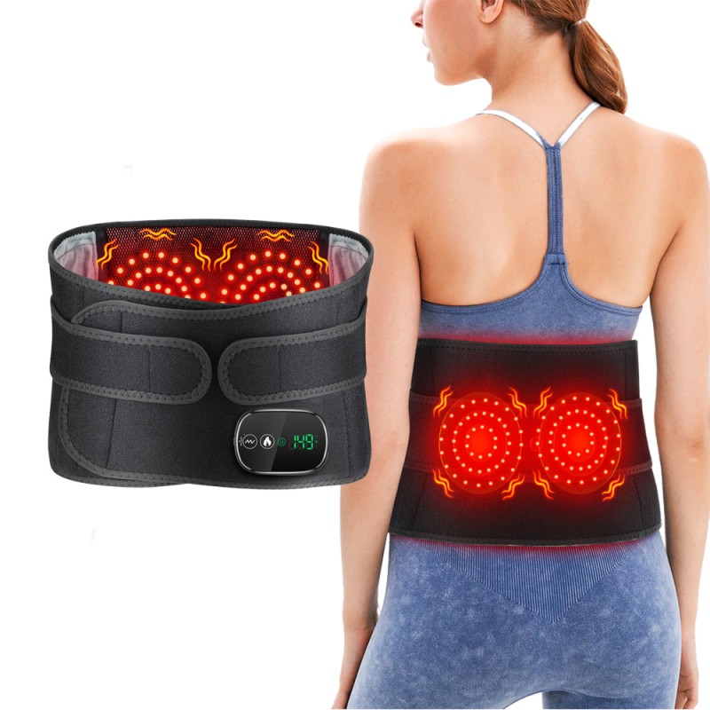 Lumbar Massage Belt Factory - Wireless Far Infrared Heating