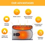 Red Light Therapy Belt Factory - Hot Compress Vibration Waist Massager