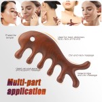 Wooden Guasha Board Supplier - Face Body Acupoint Scraping Tool