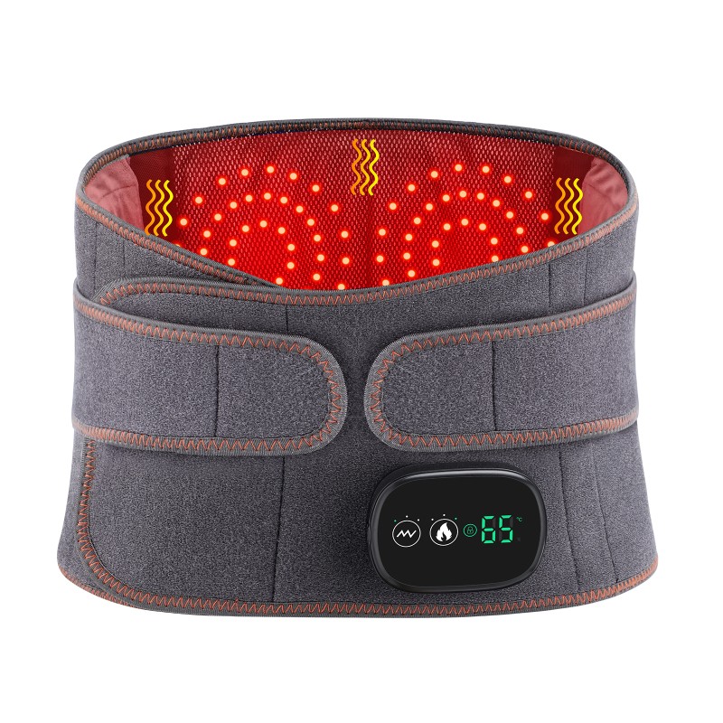 Heating Back Massager Manufacturer - Cordless Vibration Red Light