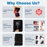 Red Light Knee Massager Factory - 660nm 850nm Therapy Pad