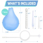 Enema Bulb Supplier - Reusable Pear Shaped Rectal Shower