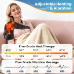 Shoulder Heating Pad Factory - Cordless Vibration Massage Wrap