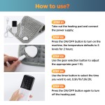 Electric Heating Pad Factory - 10 Temperature Levels Physiotherapy