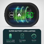 Electric Knee Massager Factory - Rechargeable Leather Vibration