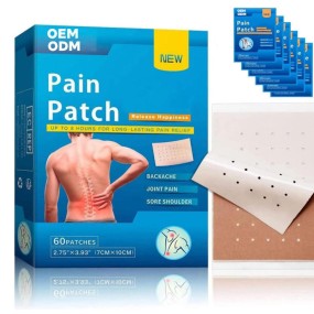 Pain Relief Patch Supplier - OEM/ODM Hypoallergenic Quick Relieving Back Shoulder