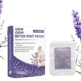 Slimming Detox Foot Patches Factory - Factory Direct Custom Chinese Herbal Lavender