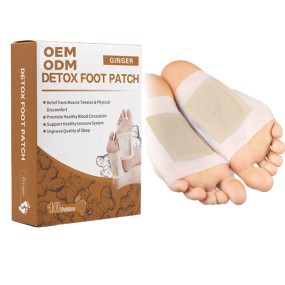 Foot Detox Patch Manufacturer - OEM Service Herbal Relax Gold Vitamin Ginger