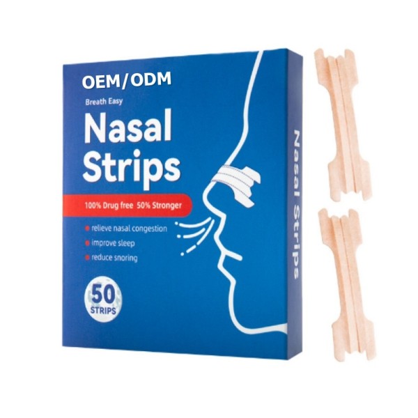 Anti-Snoring Nasal Strips Factory - Effective for Men Women Improve Sleep Reduce