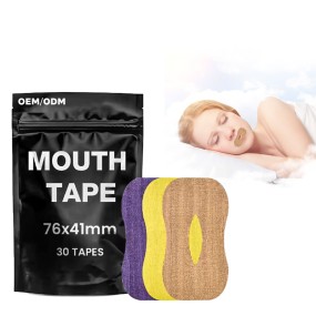 Anti-snoring Patch Supplier - Custom Multi-Color Healthy Sleep Closed Mouth Stickers