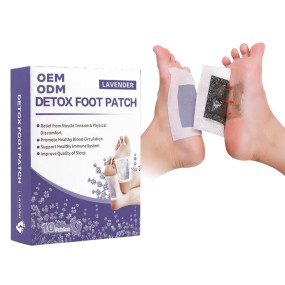2-in-1 Foot Patch Manufacturer - Factory Direct Hot Sale Natural Lavender Relaxation