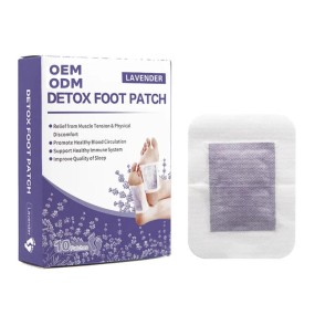 Foot Detox Patches Factory - Lavender Herb Extract Guardian Security Plaster Body