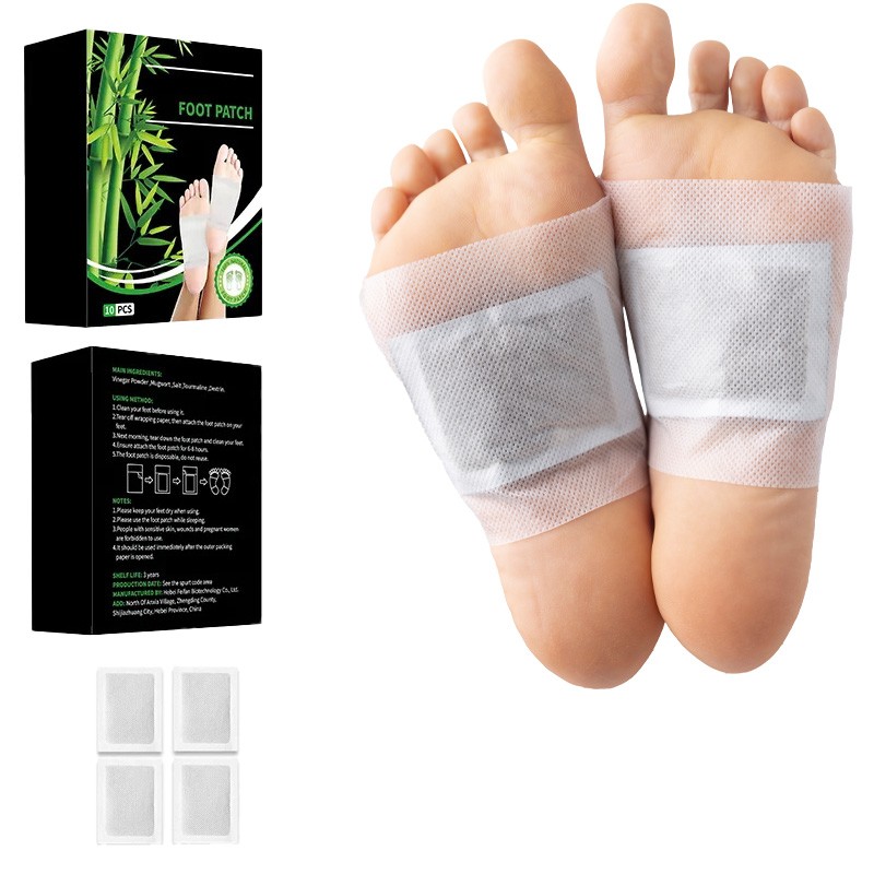 Foot Patch Manufacturer - Customizable Bamboo Vinegar Herbal Vitamin Detox Blood