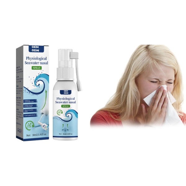 Nasal Spray Manufacturer - Custom Logo Gentle Physiological Clear Mucus Soothing