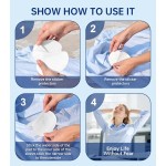 Armpit Sweat Pads Factory - Disposable Under Arm Absorbent Cotton Jasmine Anti