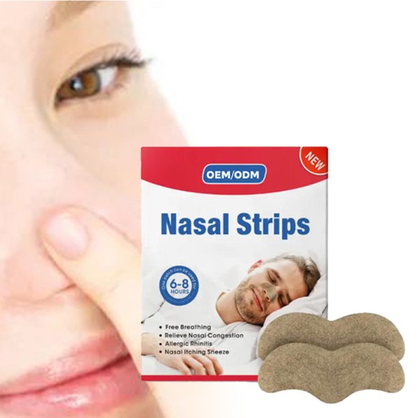 Breathe Right Nasal Strip Factory - Hot Selling OEM Health Care Gel Sleep Well