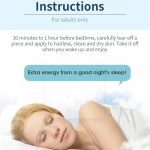 Sleep Improvement Patches Supplier - Customizable Adults Natural Herb Ingredients Mouth