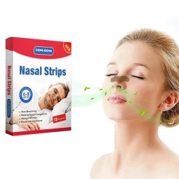 Gel Nasal Strip Manufacturer - Hot Selling Breathe Right Sleep Well Transparent OEM