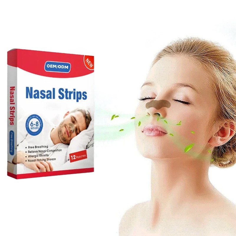 Gel Nasal Strip Manufacturer - Hot Selling Breathe Right Sleep Well Transparent OEM