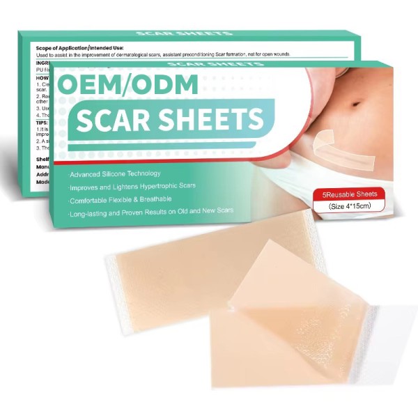 Silicone Scar Sheets Supplier - Hot Selling Professional for Scars Removal Healthcare
