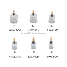 Cupping Therapy Cups Manufacturer - Plastic Suction Cup Model B