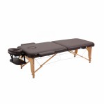 Wood Massage Table Supplier - Portable 2-section Body Bed OEM