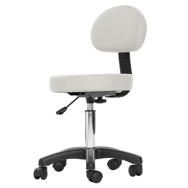 Rolling Stool Factory - PVC Leather Adjustable Salon Chair