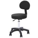 Rolling Stool Factory - PVC Leather Adjustable Salon Chair