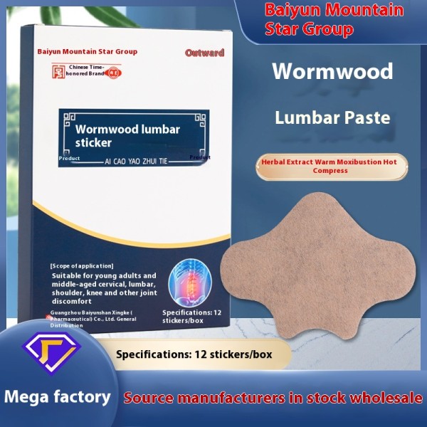 Wormwood Lumbar Paste Factory - Baiyunshan Star Group Genuine Factory Wholesale Joint Knee
