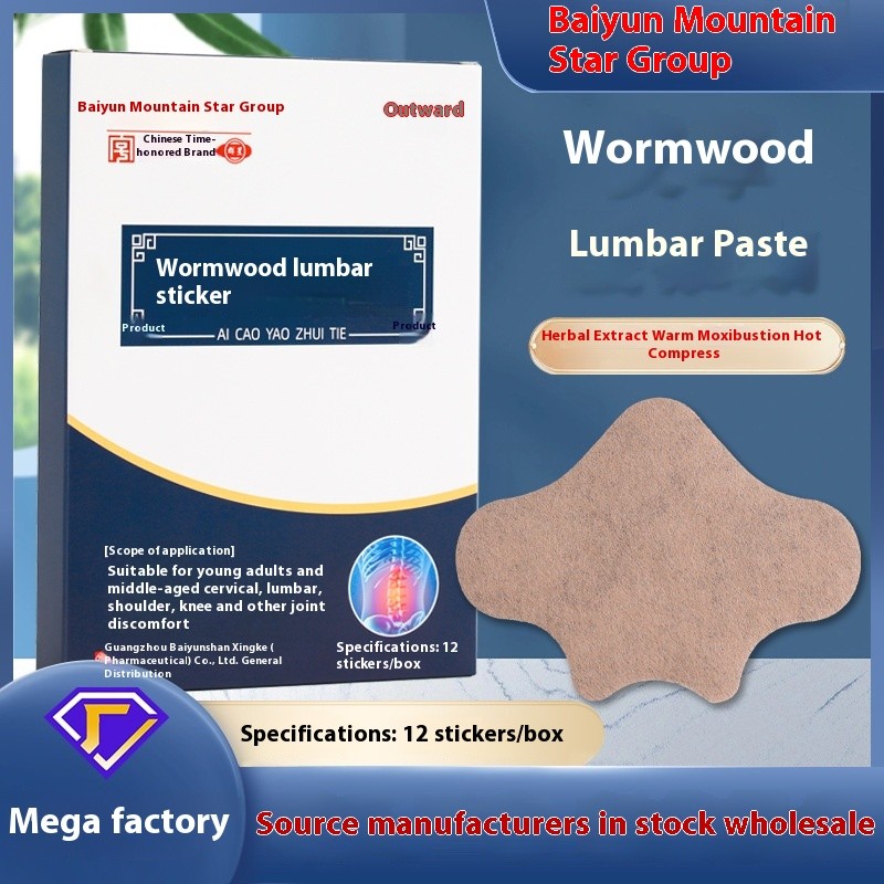 Wormwood Lumbar Paste Factory - Baiyunshan Star Group Genuine Factory Wholesale Joint Knee