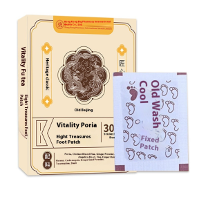 Yuanqi Poria Foot Patch Manufacturer - Hong Kong Pharmacy Eight Treasures Ginger Safflower Home
