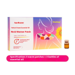 Mugwort Essential Oil Steam Patch Factory - Sunflower Warm Patch Set Body Waist Uterus Neck