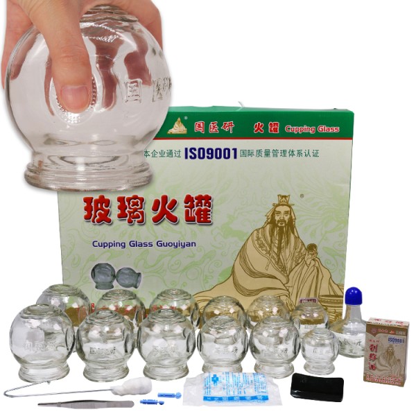 Fire Cupping Kit Supplier - Glass Vacuum Hijama Set