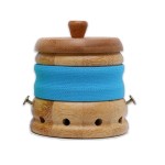 Portable Moxa Box Supplier - Bamboo Moxibustion Box with Lid