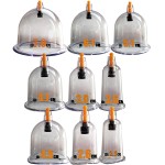 Vacuum Cupping Cups Supplier - Hijama Therapy Massager with Pump