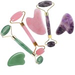 Jade Roller Set Factory - Natural Gua Sha Facial Massager
