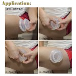 Silicone Cupping Set Factory - Transparent Hijama Therapy Cups