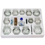 Fire Cupping Kit Supplier - Glass Vacuum Hijama Set