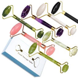 Jade Roller Set Factory - Custom Light Green Gift Set