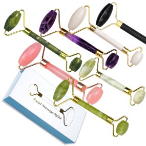 Jade Roller Set Factory - Custom Light Green Gift Set